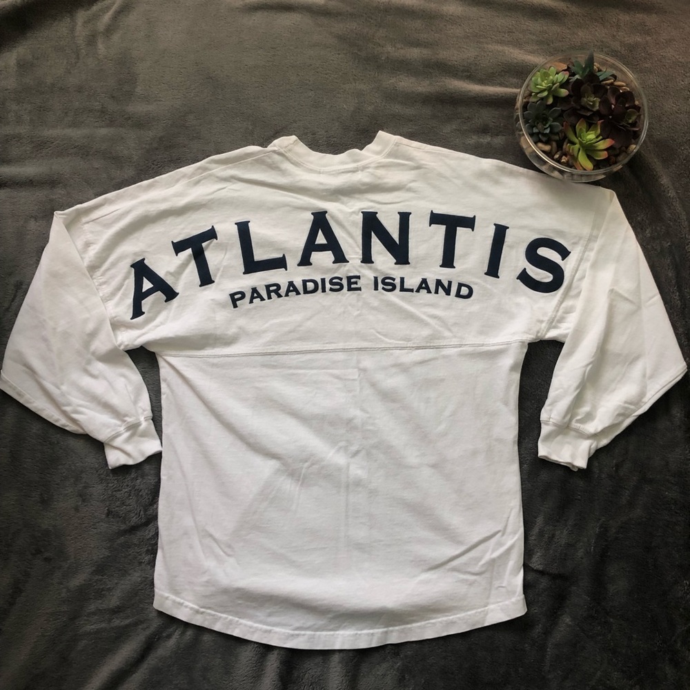 White Varsity ATLANTIS top size S